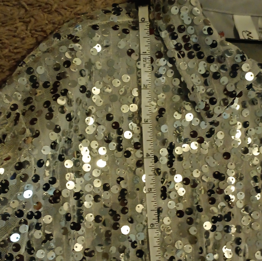 NY Collection Silver Jacket - Picture 8 of 8